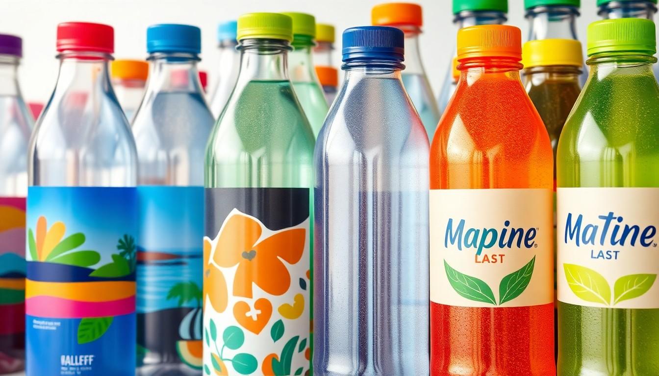 Amazing Custom Water Bottle Labels Design