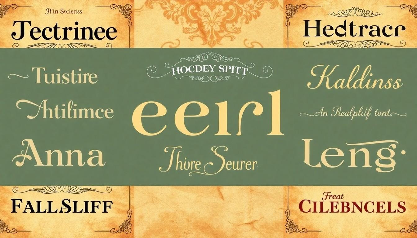 10 Free Vintage Fonts Perfect for Retro Design