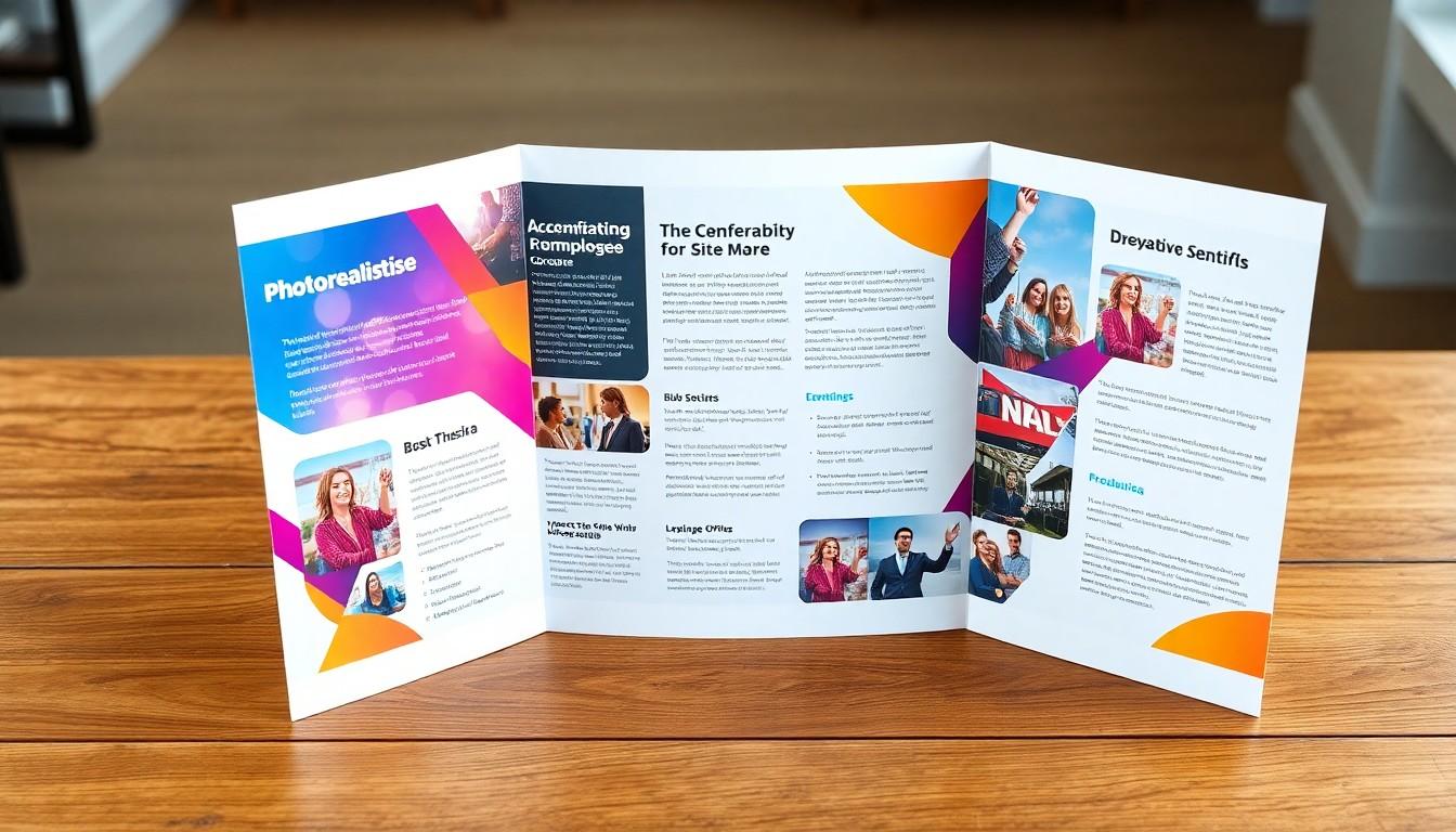 Wonderful Custom Brochure Design in MS Word