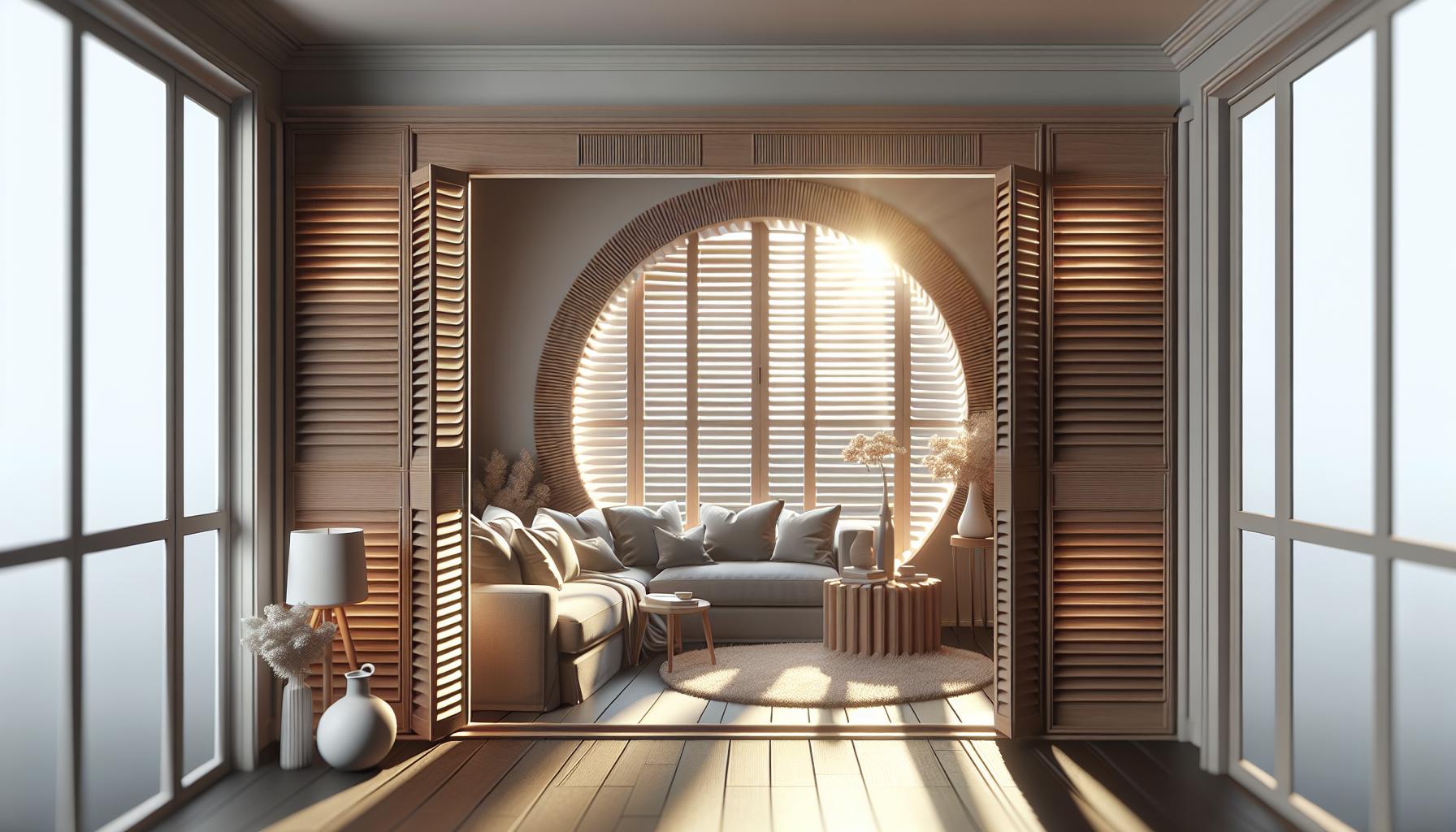 Insulating shutters for winter