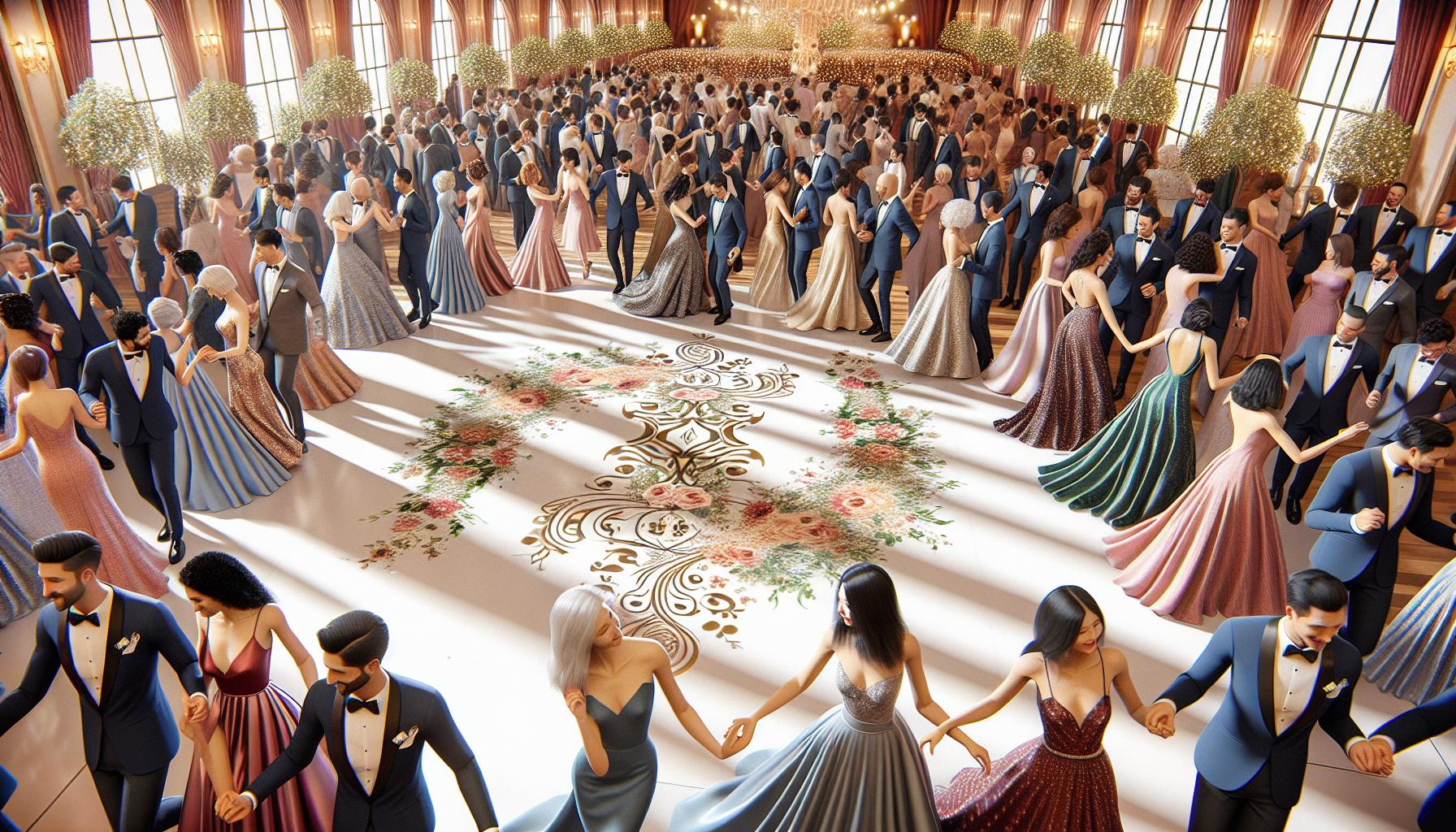 How to Install A Dance Floor Decal by Best Wedding Backdrops