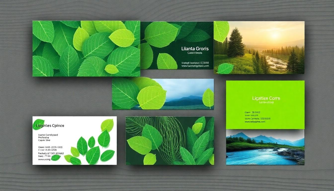 Landscaping Business Cards Ideas