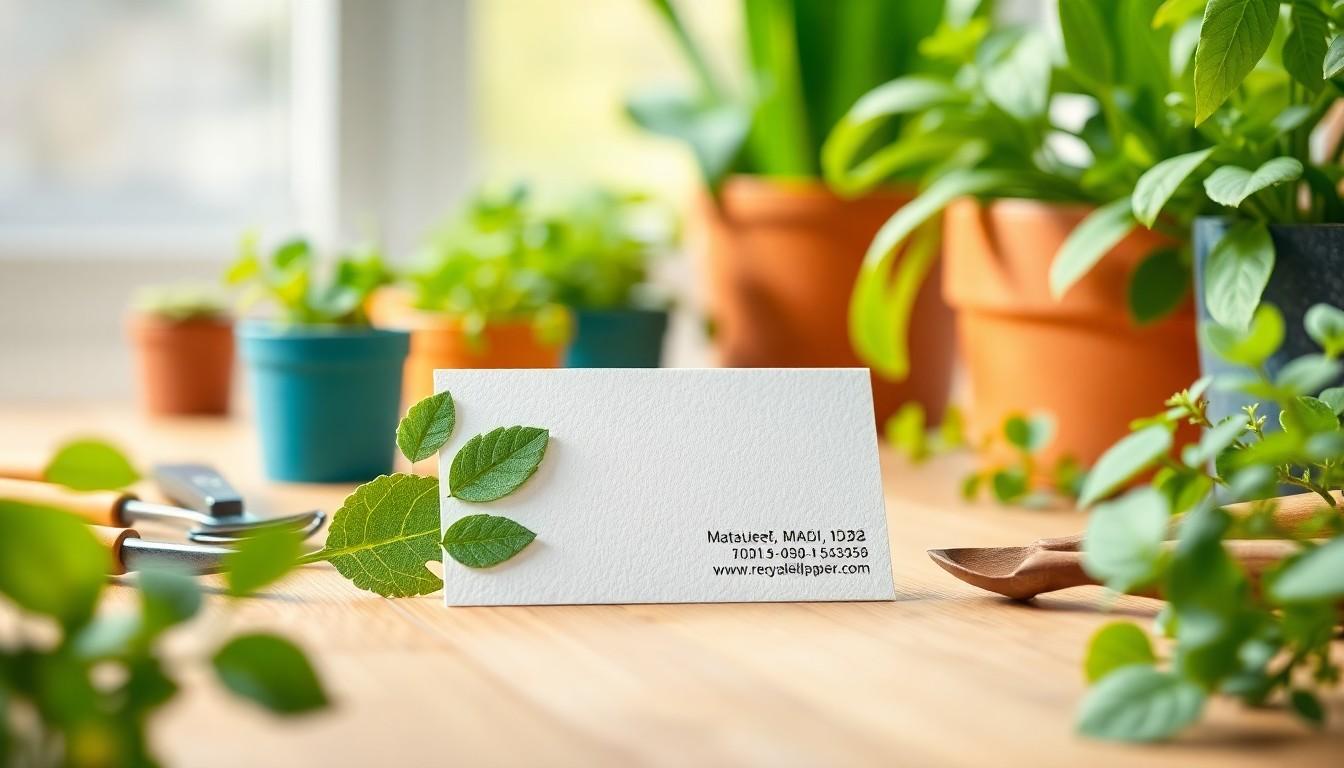 Landscaping Business Cards Ideas