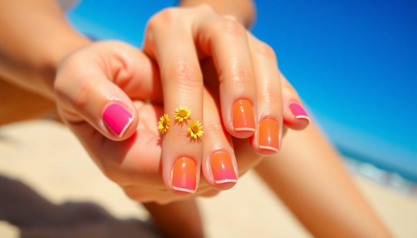 25 Stunning Short Nail Ideas for Summer: Cute Designs for Your Active Beach Days 10 25 Stunning Short Nail Ideas for Summer: Cute Designs for Your Active Beach Days 9