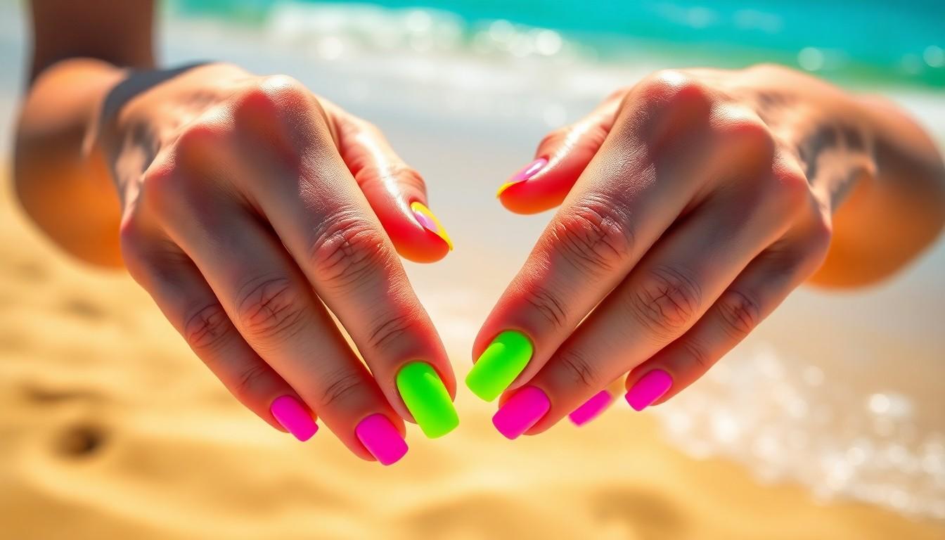 25 Stunning Short Nail Ideas for Summer: Cute Designs for Your Active Beach Days 2 25 Stunning Short Nail Ideas for Summer: Cute Designs for Your Active Beach Days 1