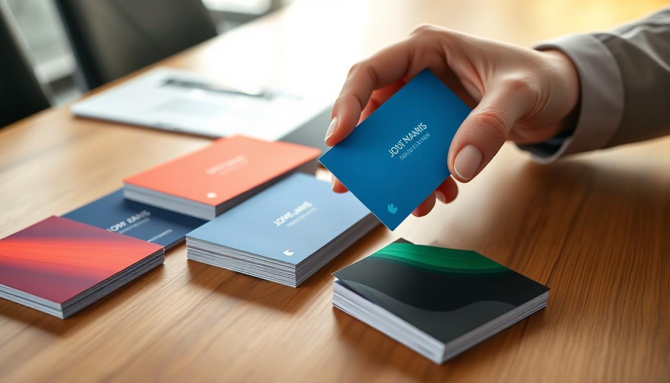 What Does the Color of Your Business Cards Mean