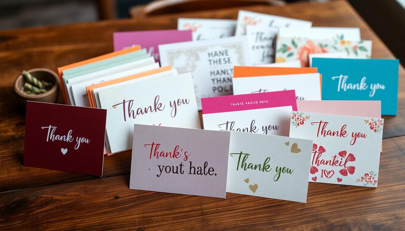 Business Thank You Cards: How to Show Your Appreciation