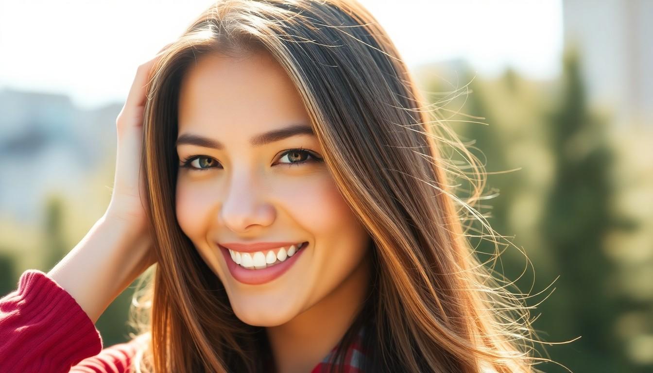Dark Brown Hair With Blonde Highlights Straight: Stunning Styles, Care Tips & Celeb Inspiration 10 Dark Brown Hair With Blonde Highlights Straight: Stunning Styles, Care Tips & Celeb Inspiration 9