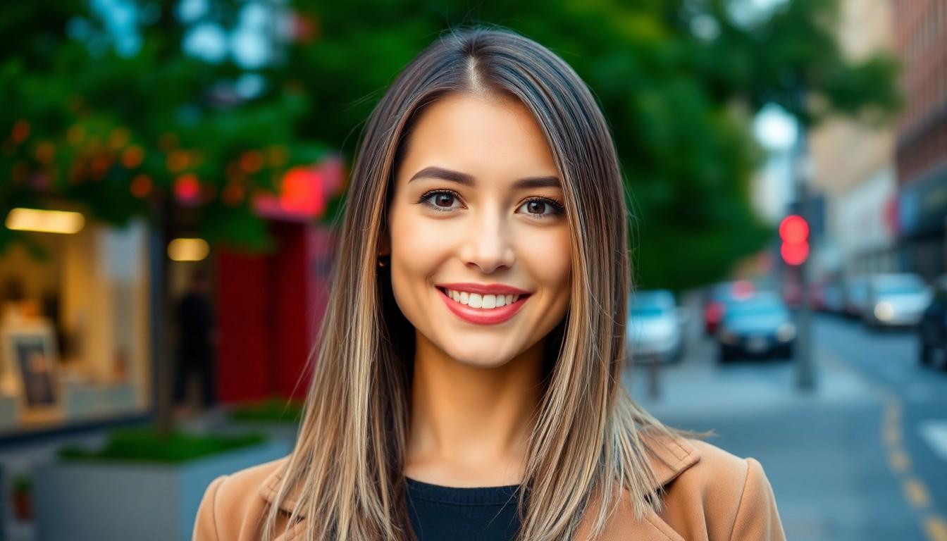 Dark Brown Hair With Blonde Highlights Straight: Stunning Styles, Care Tips & Celeb Inspiration 12 Dark Brown Hair With Blonde Highlights Straight: Stunning Styles, Care Tips & Celeb Inspiration 11