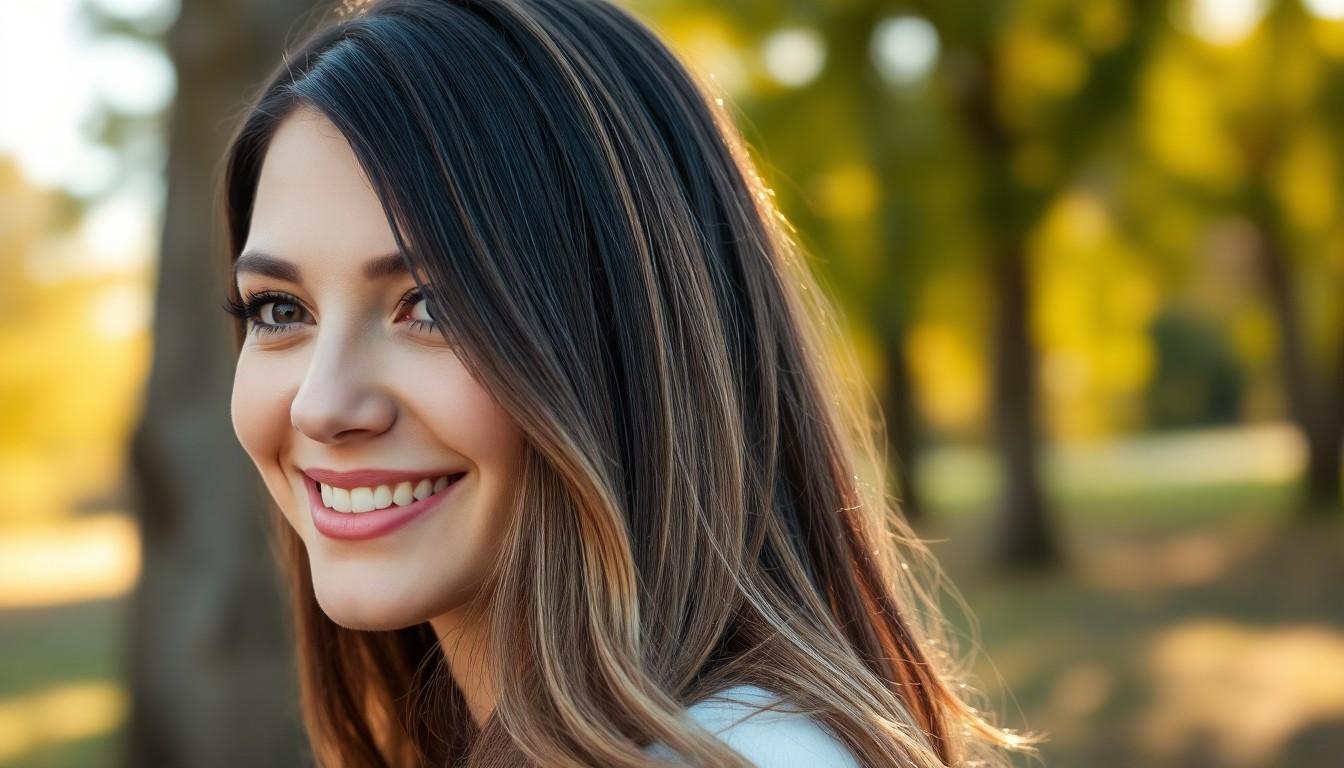 Dark Brown Hair With Blonde Highlights Straight: Stunning Styles, Care Tips & Celeb Inspiration 2 Dark Brown Hair With Blonde Highlights Straight: Stunning Styles, Care Tips & Celeb Inspiration 1
