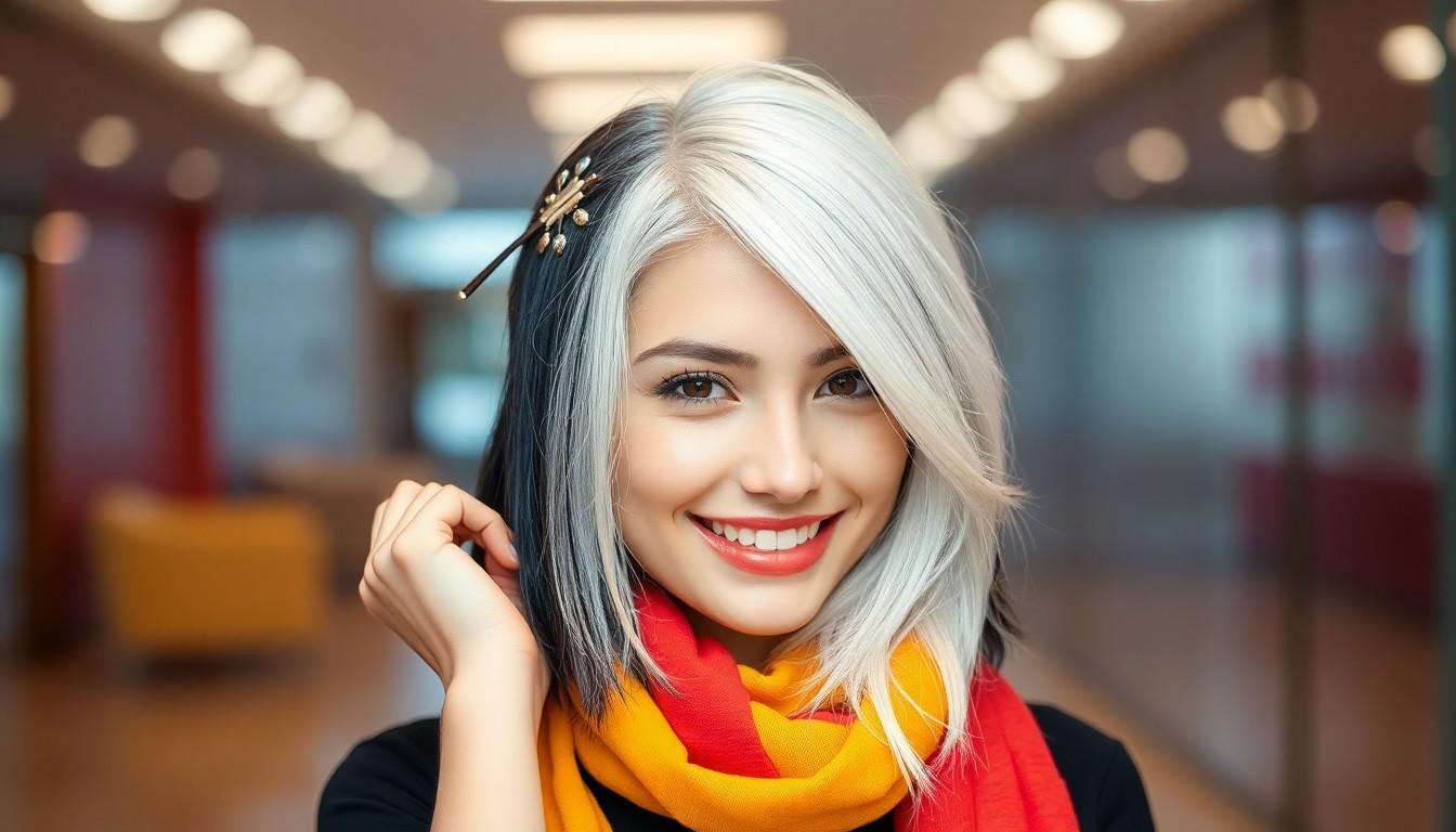 Two Tone Hair Color Ideas: Stunning Combinations & Tips for an Eye-Catching New Look 14 Two Tone Hair Color Ideas: Stunning Combinations & Tips for an Eye-Catching New Look 13