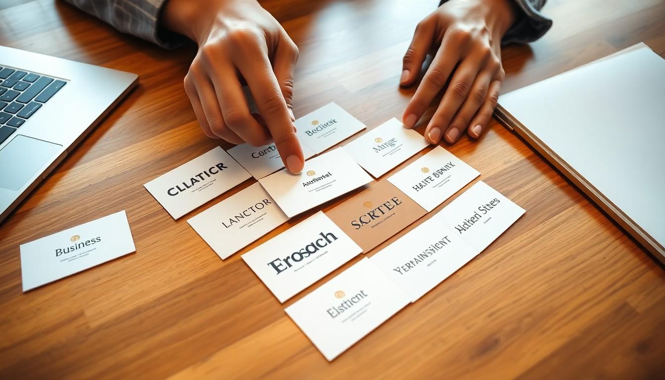 What Font is Best For Business Cards?