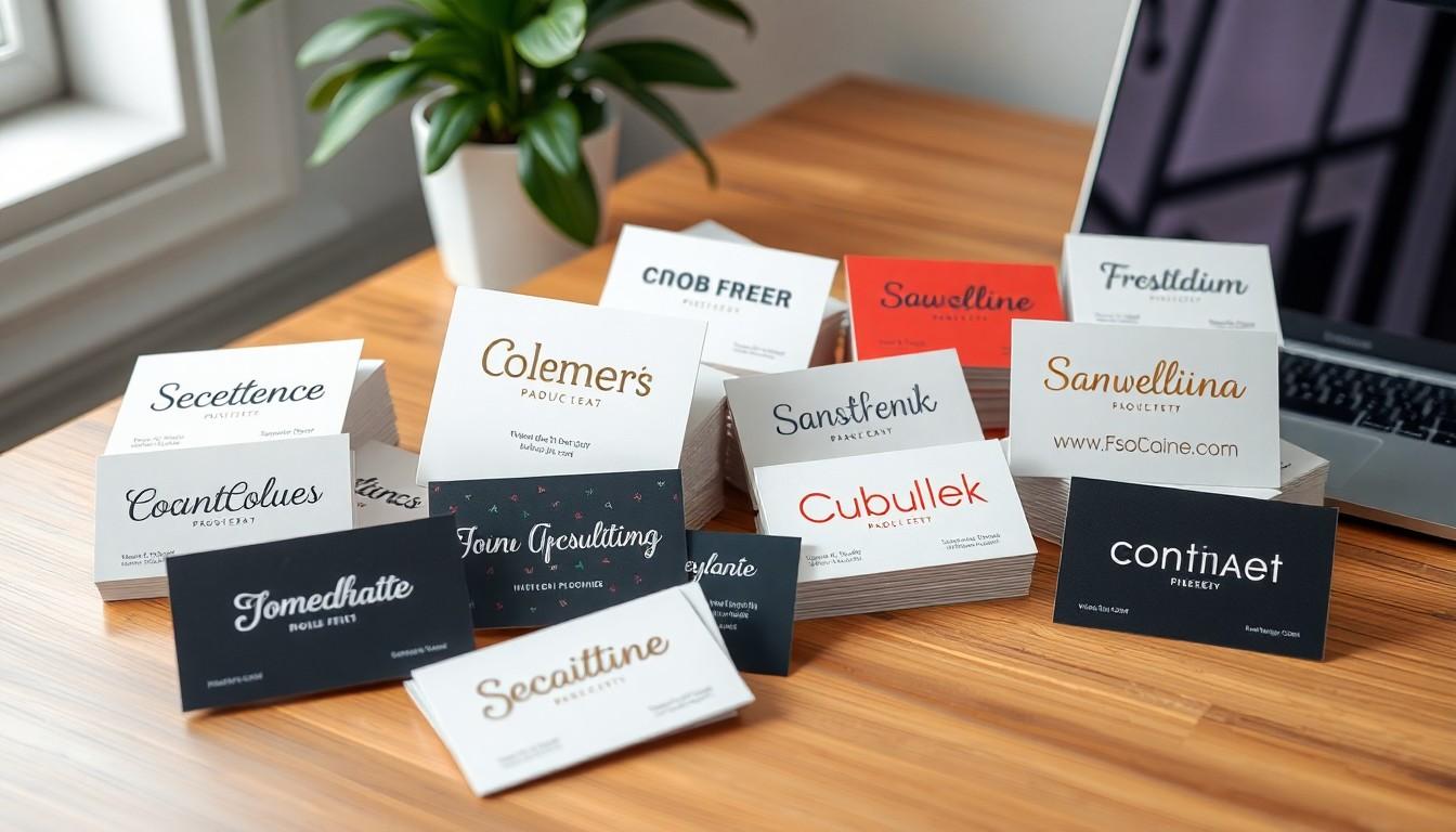 What Font is Best For Business Cards?