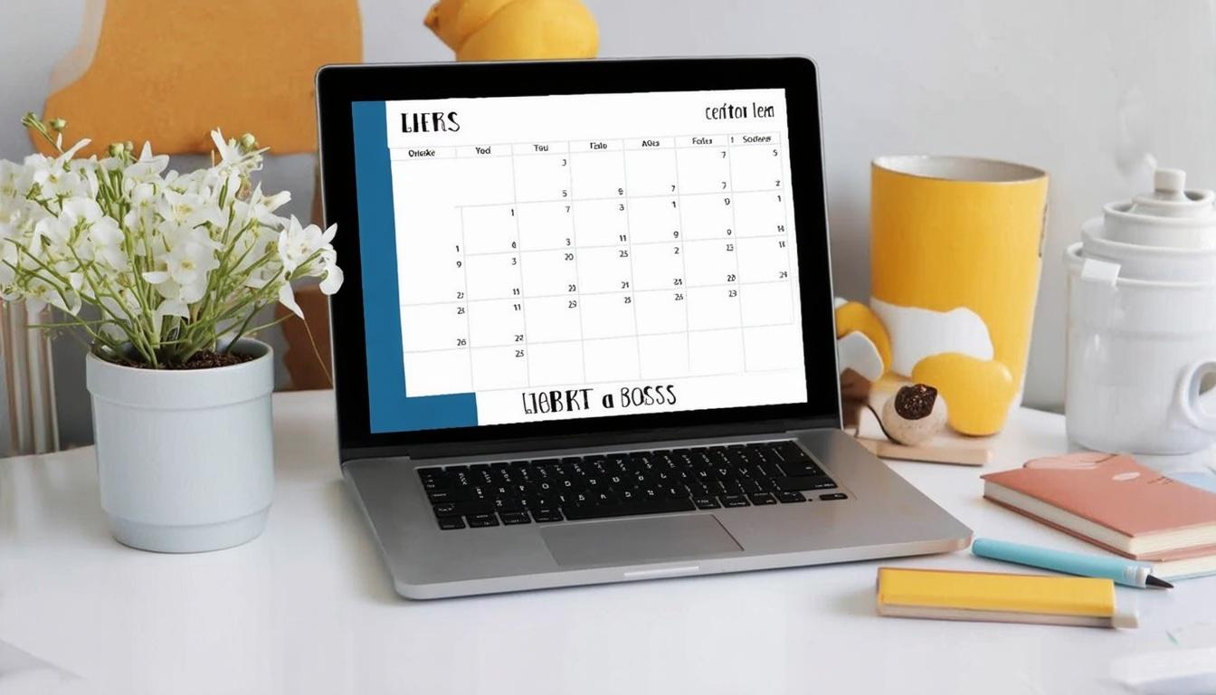 How To Design Your Own Calendar Like a Boss -or a Pro!