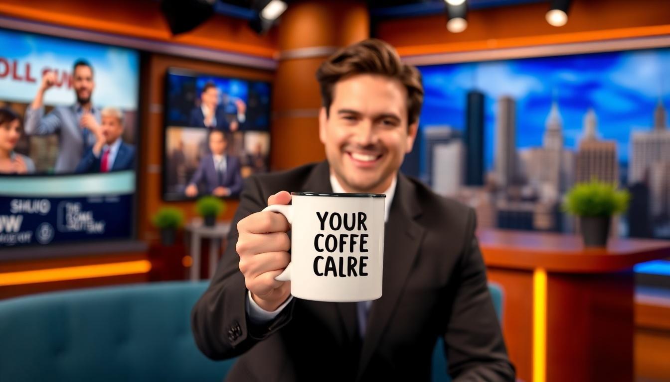 Why Coffee Mugs Are The Real Talk Show Sidekicks