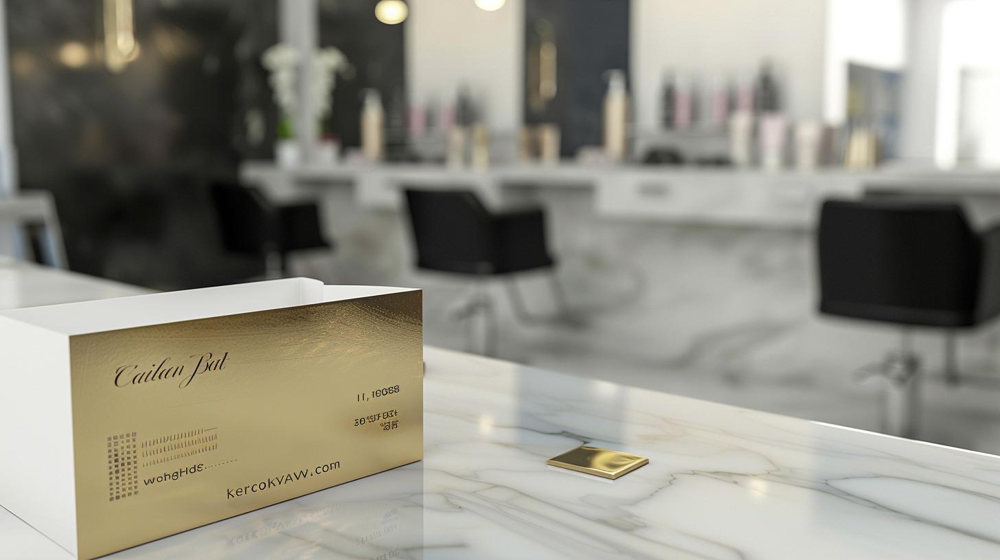 10 Beautiful Salon Business Cards