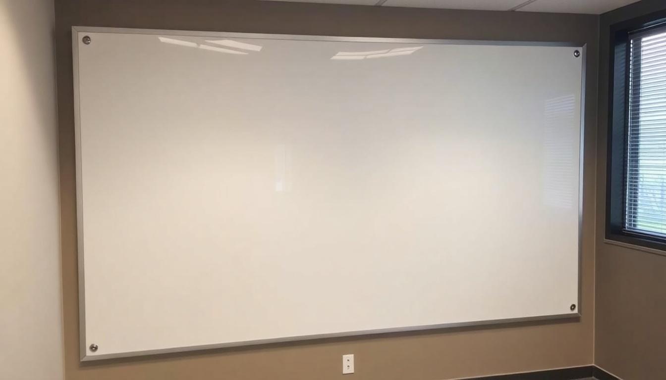 Installation of Unique Whiteboard Custom Dry Erase Vinyl Rm Wraps